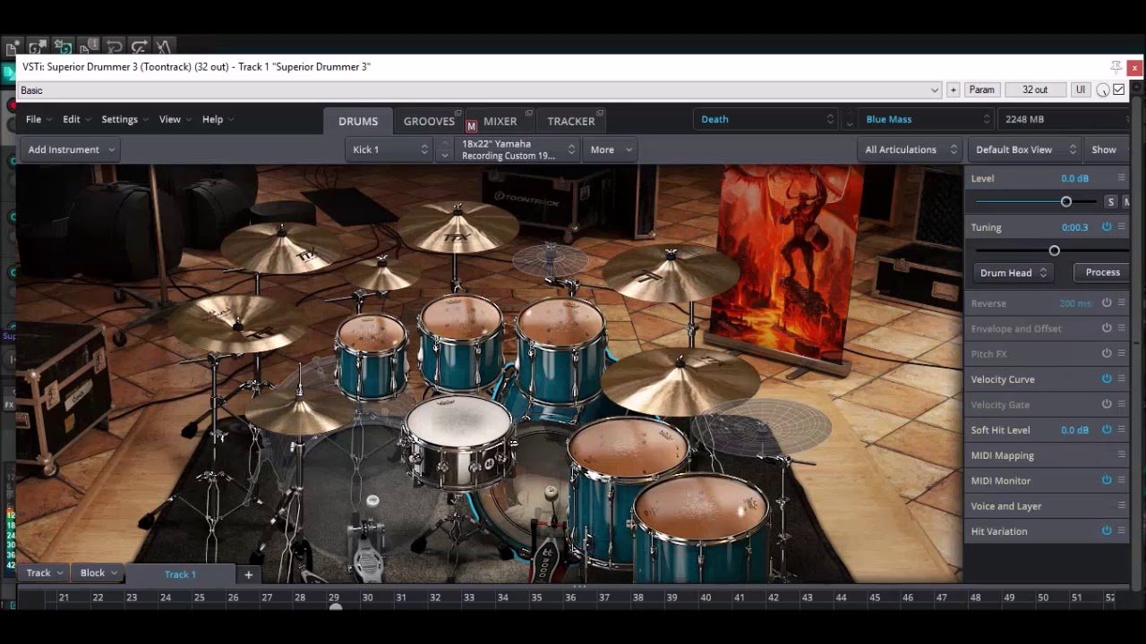 Andy Sneap Superior Drummer Presets S